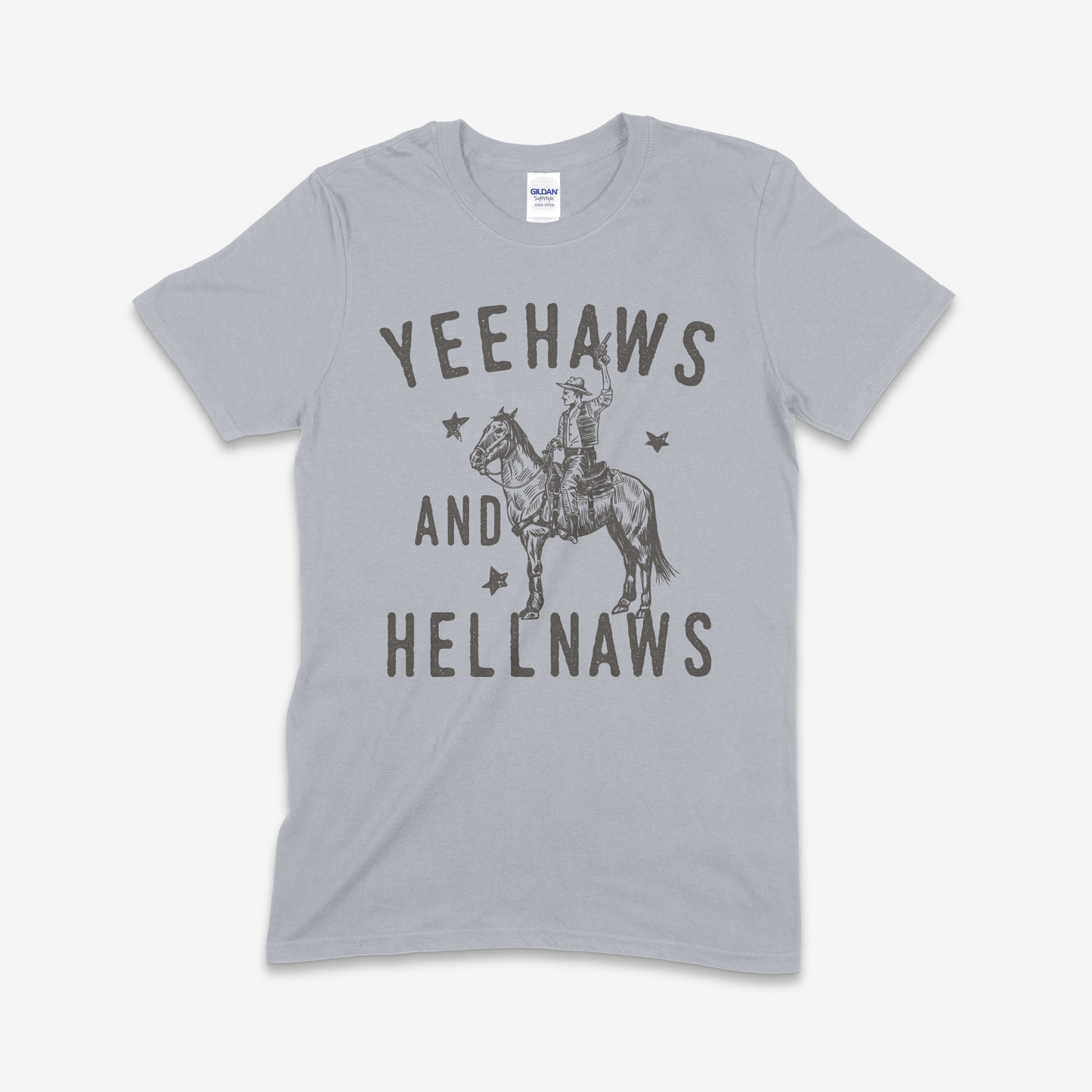 Yeehaws and Hell Naws Graphic T-shirt (Made to Order)