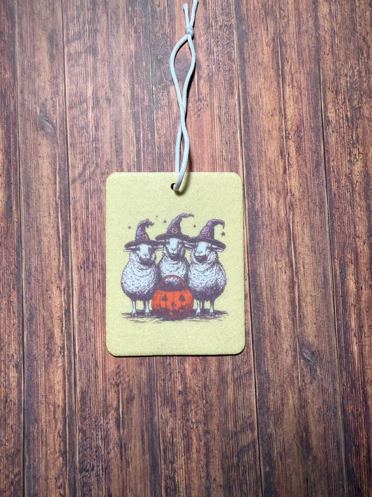 Halloween Sheep Car Freshener
