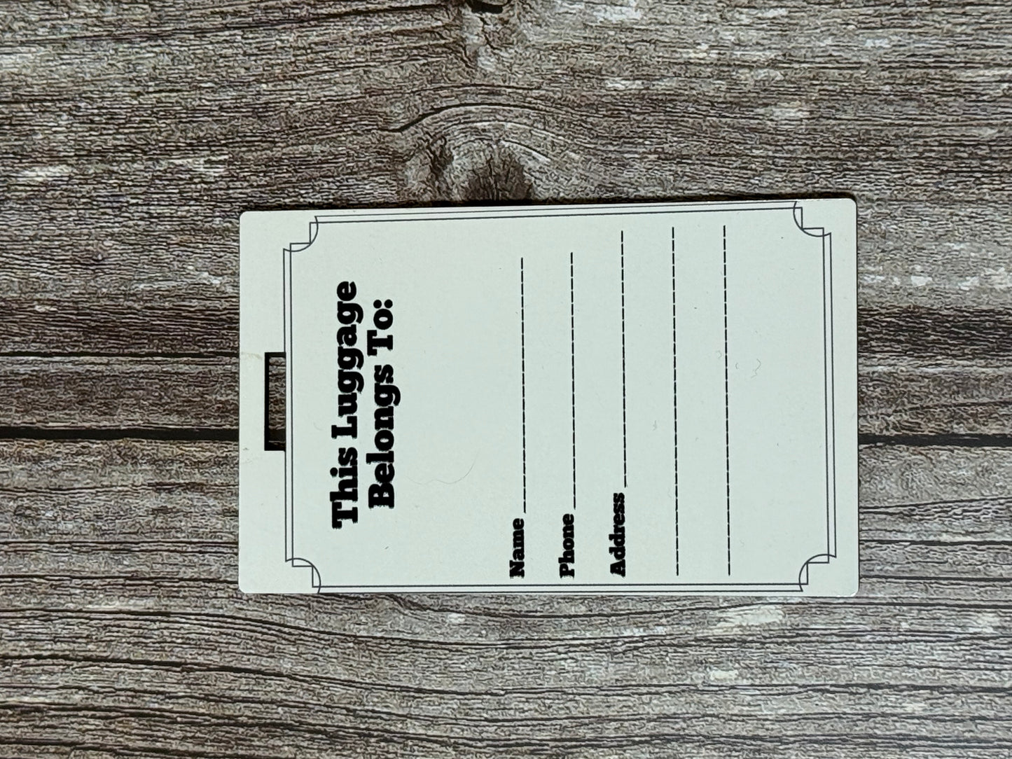 Luggage Tag