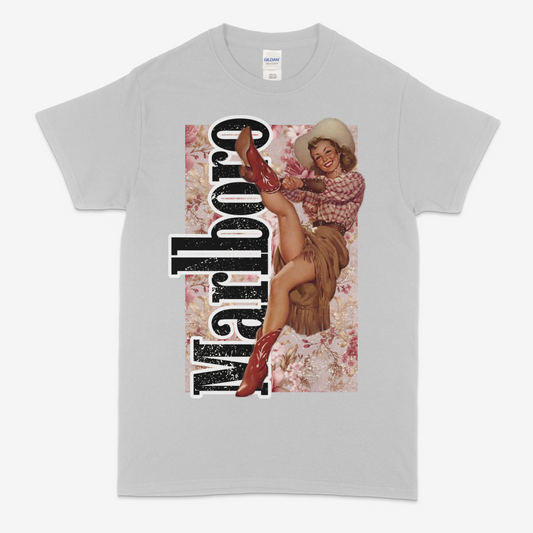 Marlboro Vintage Cowgirl T-shirt (Made to Order)