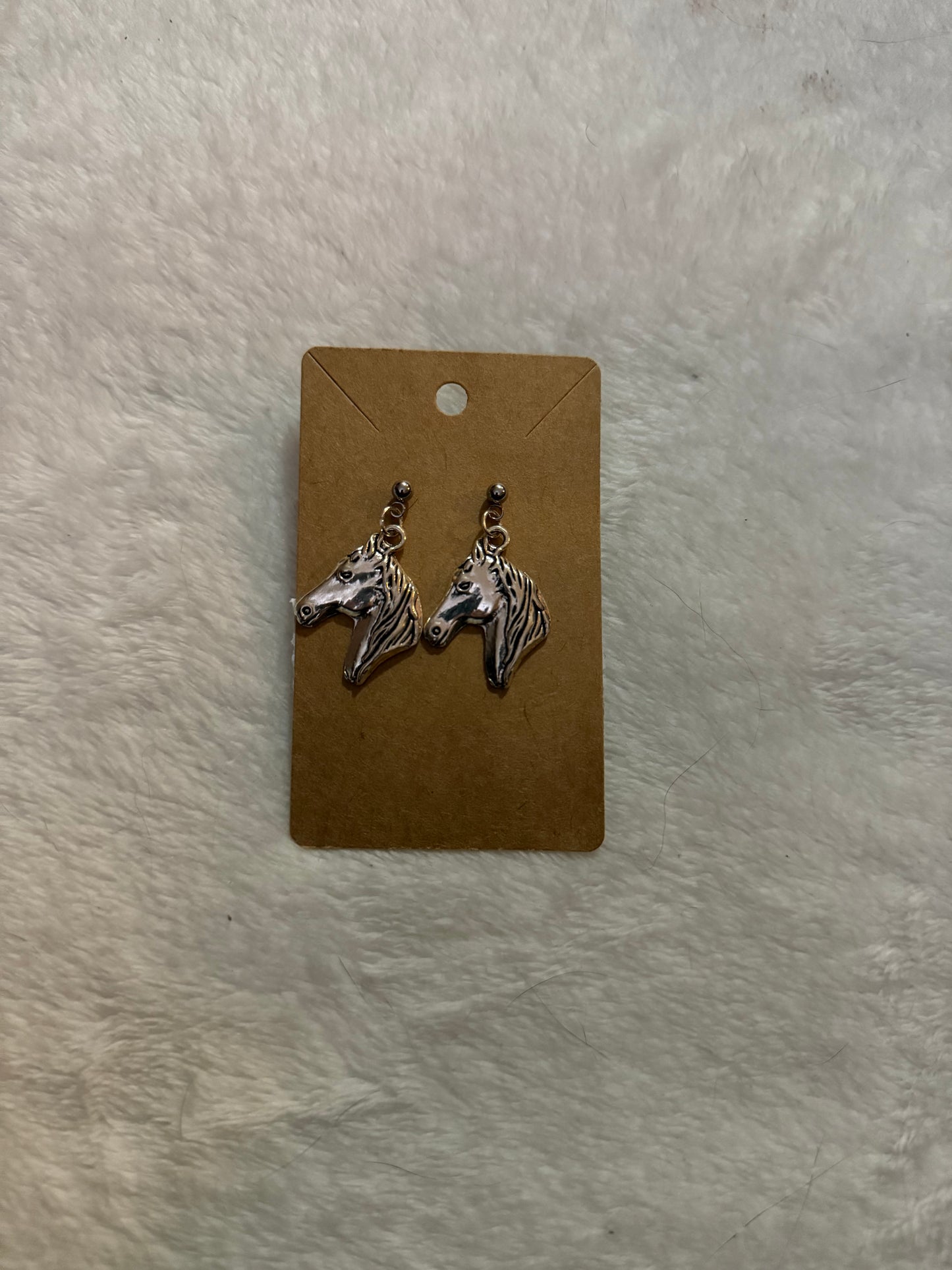 Horse Head Earrings