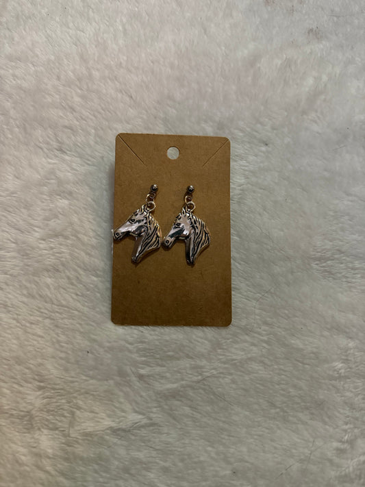 Horse Head Earrings