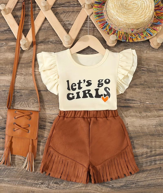 Let’s Go Girls 2 Piece Toddler Set