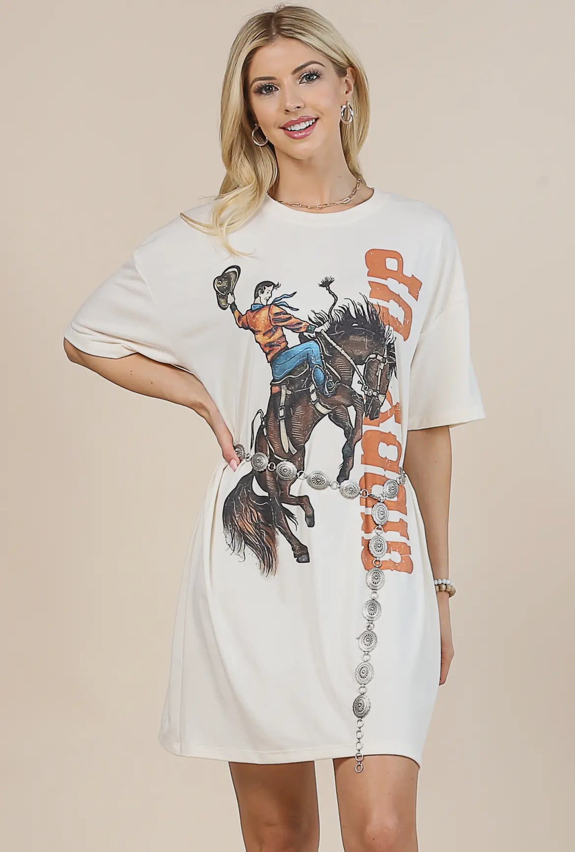 Giddy Up T-shirt Dress