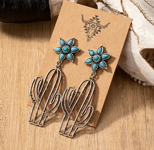 Cactus Earrings