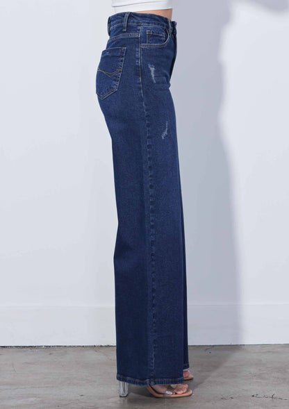 High-Rise Extra Wide Leg Jeans