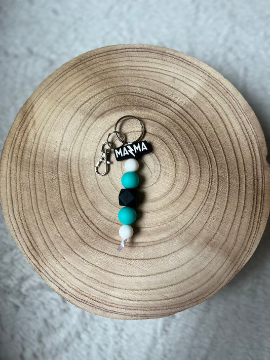 Turquoise Mama Western Keychain