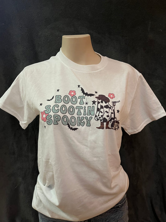 Boot Scootin’ Spooky Graphic T-shirt