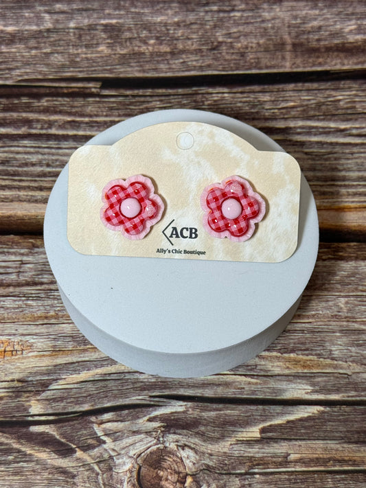 Cottagecore Flower Stud Earrings