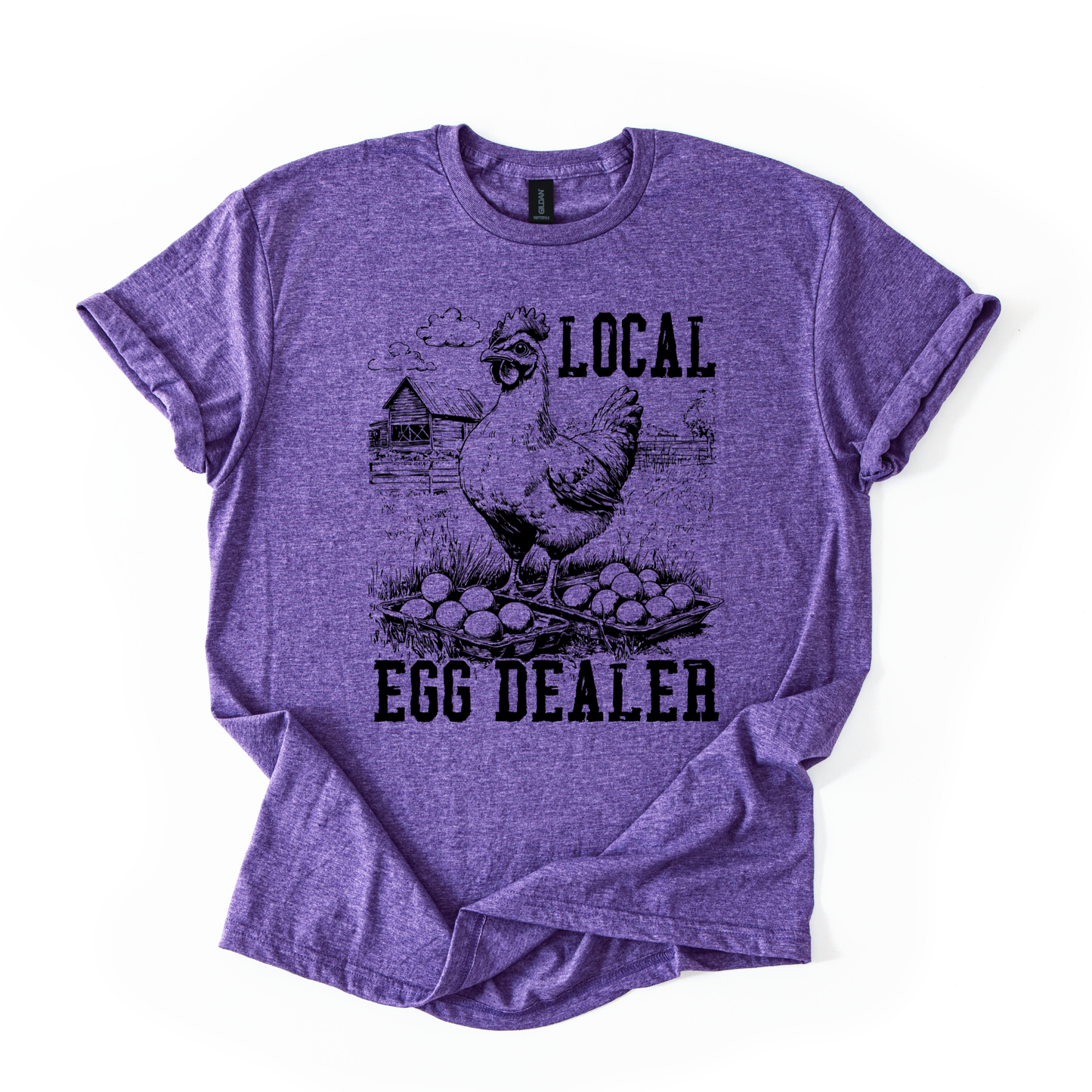 Local Egg Dealer Retro T-shirt