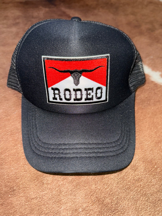 Texas Longhorn Rodeo Trucker Cap