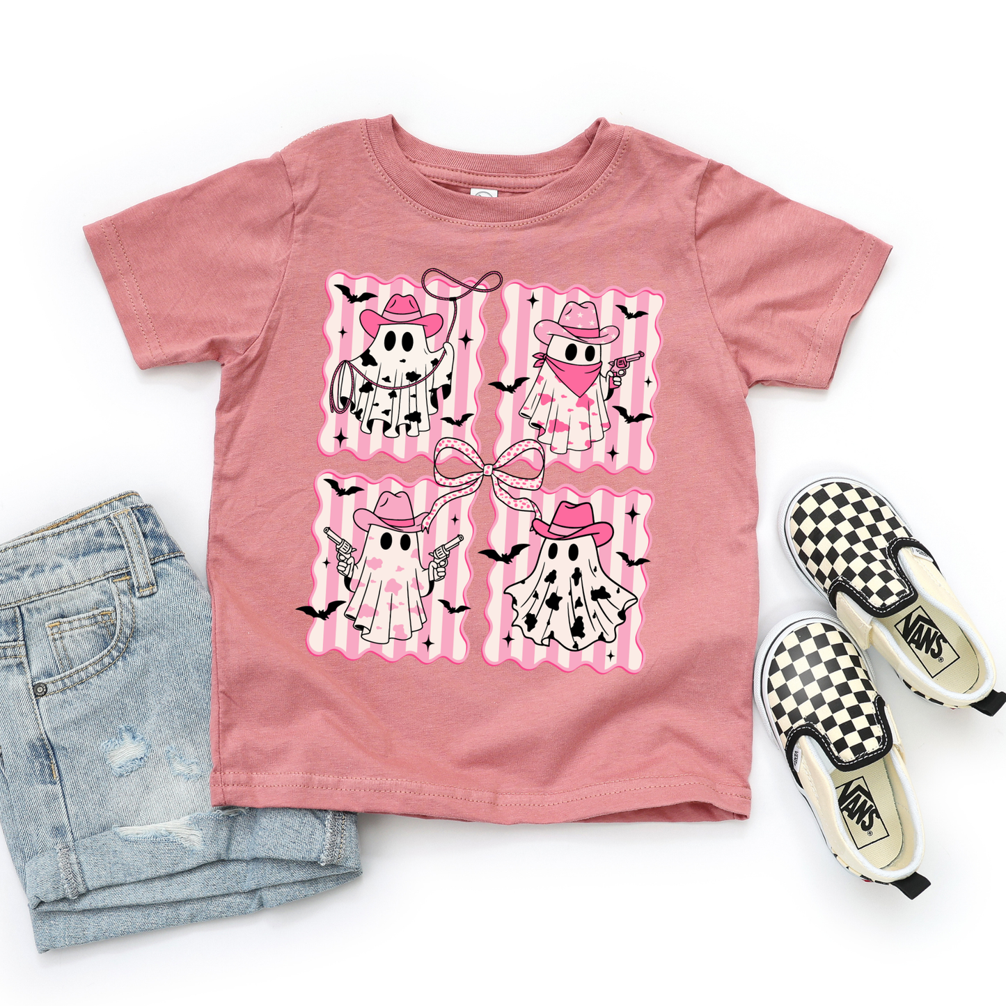 Pink Ghost Toddler T-shirt