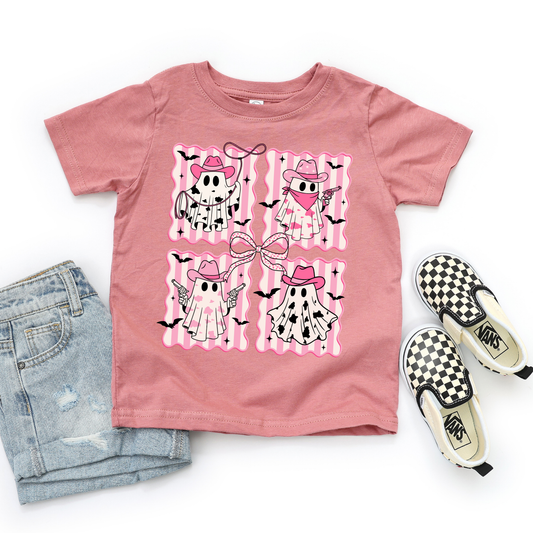 Pink Ghost Toddler T-shirt