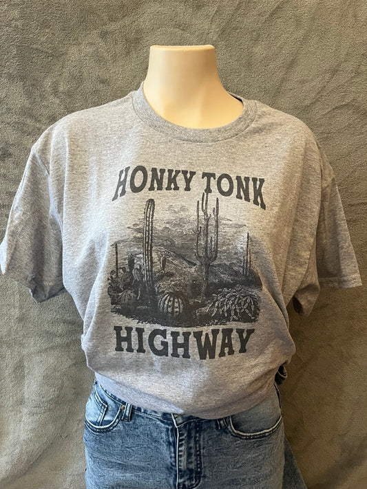 Honky Tonk Highway Graphic T-shirt
