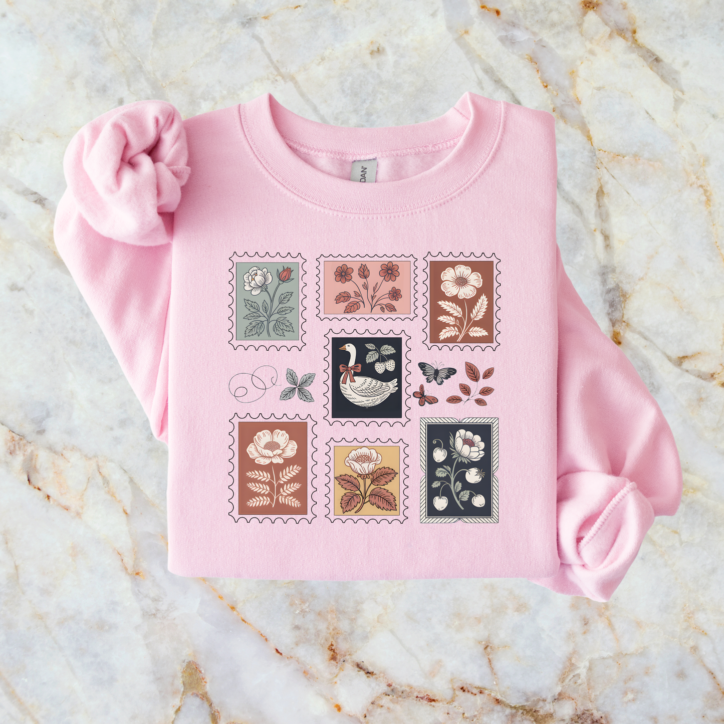 Spring Stamps Crewneck (Made to Order)