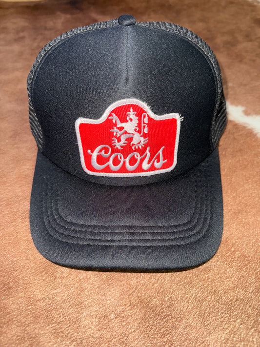 Red Coors Trucker Cap