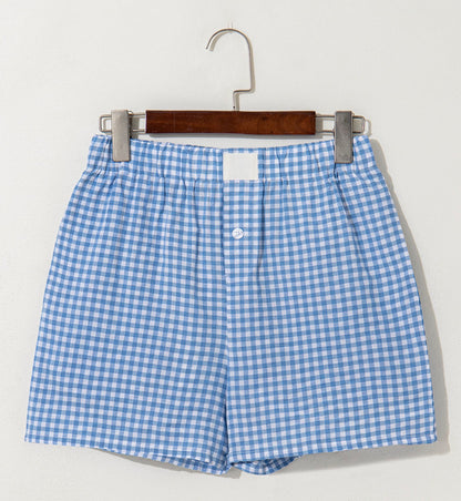 Gingham Shorts