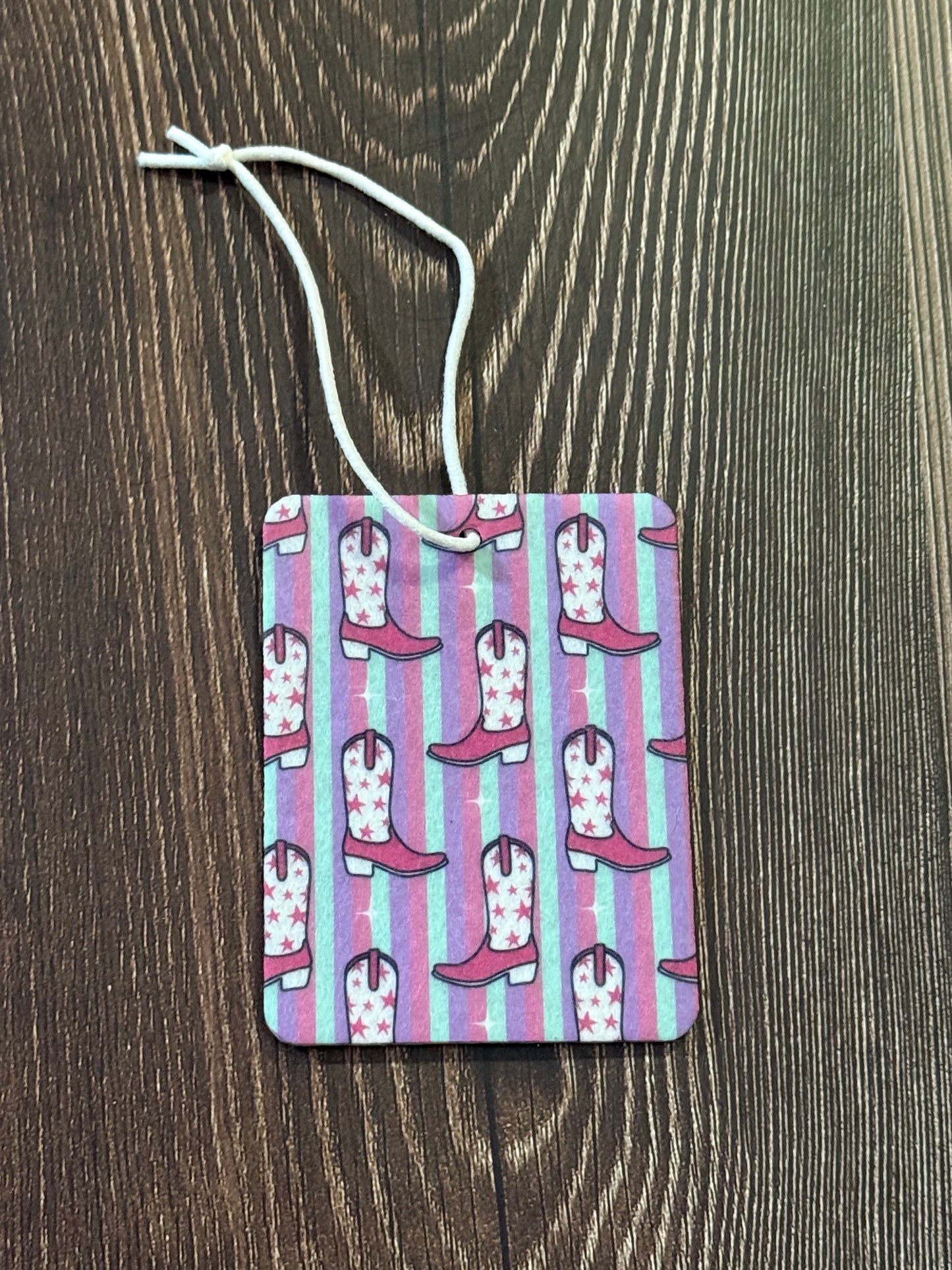 Pastel Cowgirl Car Freshener