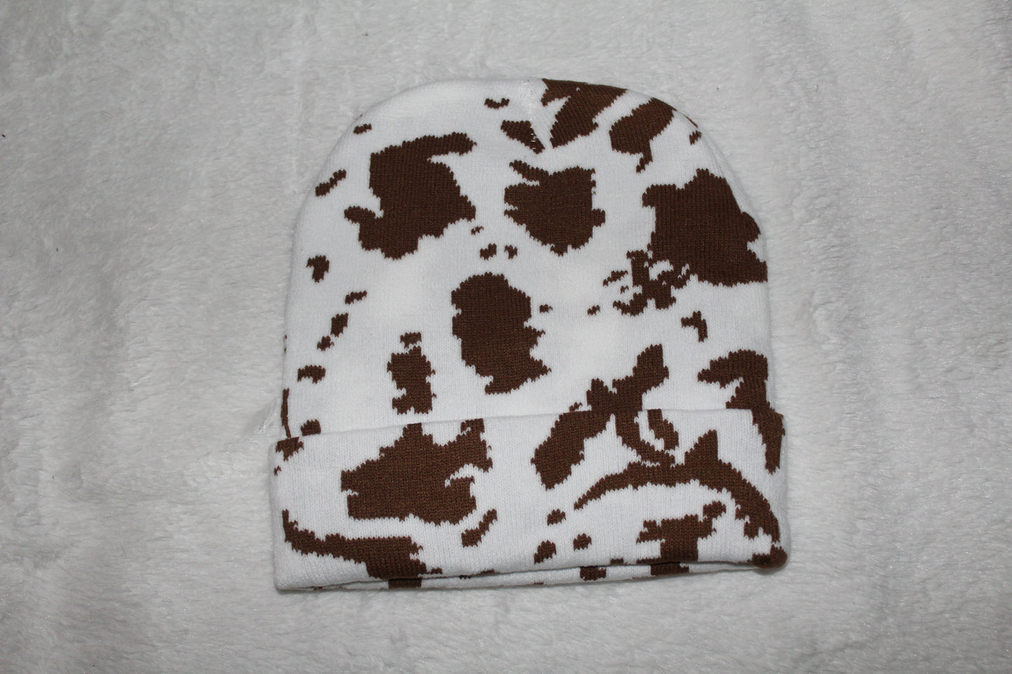 Cow Print Toque