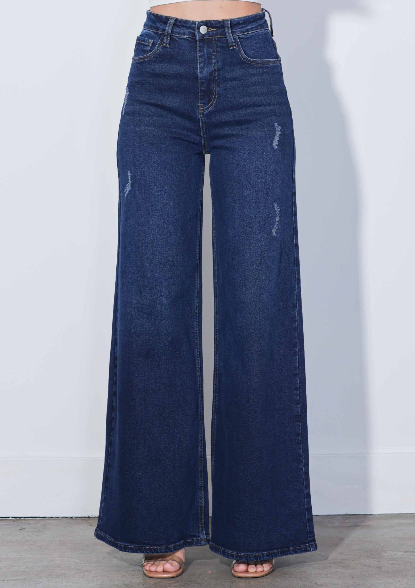 High-Rise Extra Wide Leg Jeans