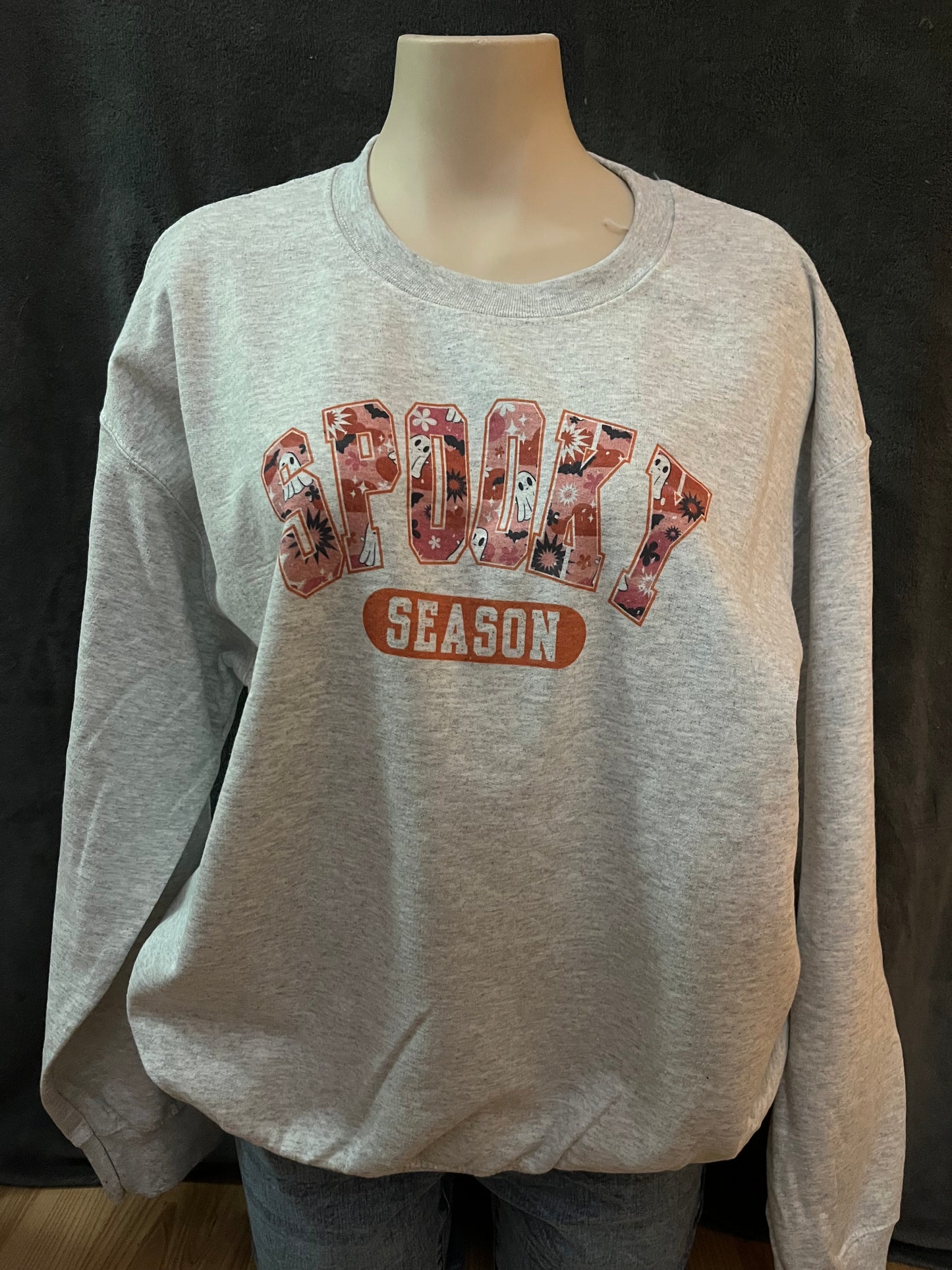Spooky Season Crewneck Sweatshirt (Made to Order)