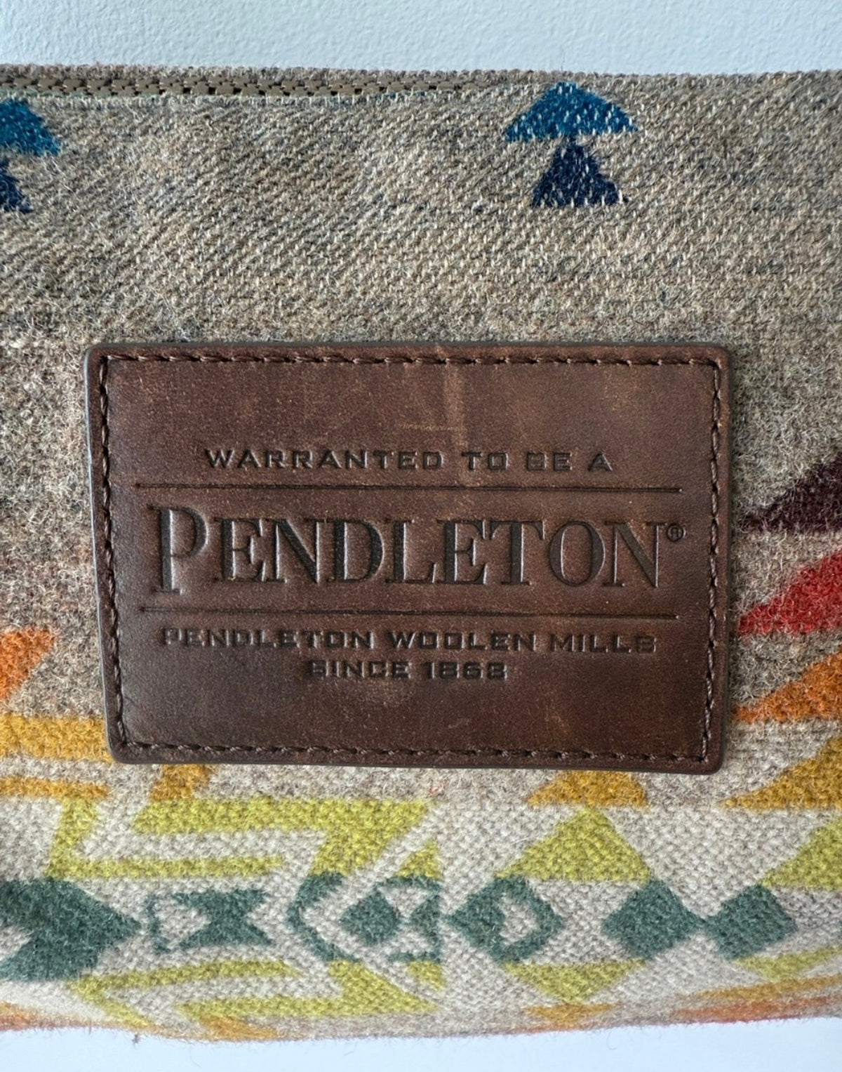 Pendleton Wool Crossbody Bag