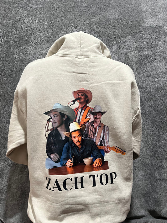 Tan Zach Top Hoodie (Made to Order)