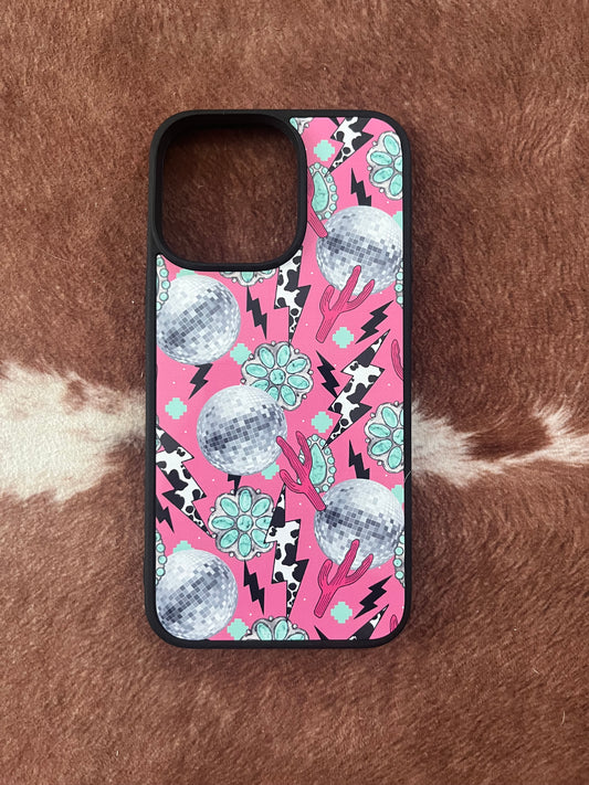 Disco Cowgirl Phone Case (Made to Order)