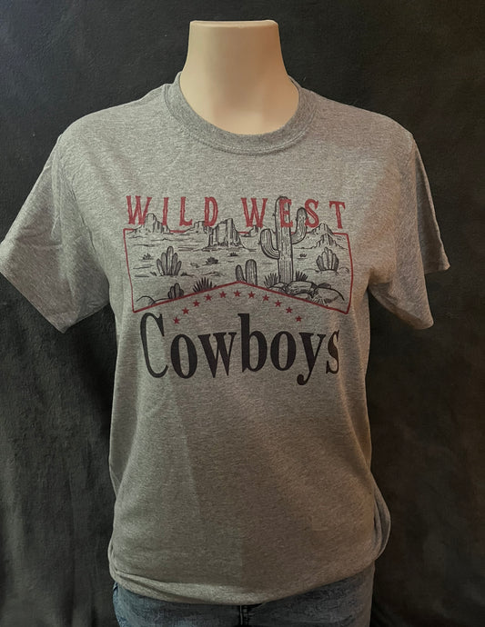 Wild West Cowboy’s Graphic T-shirt