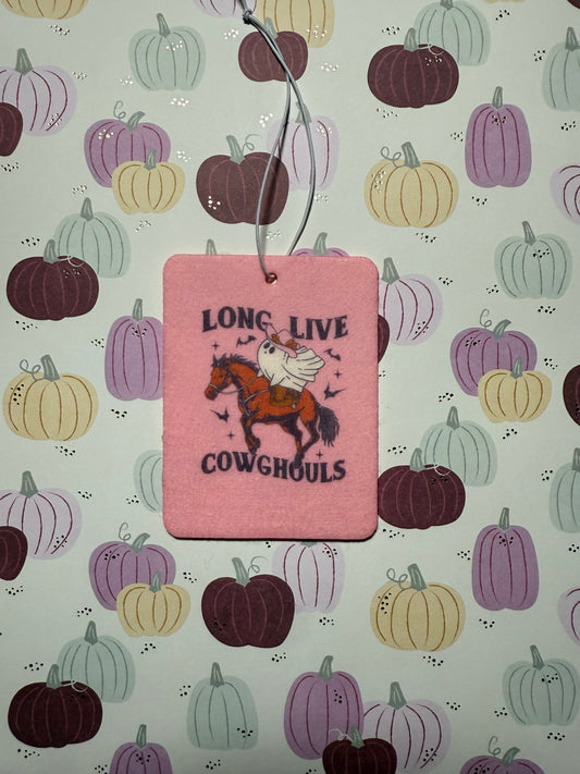 Long Live Cowghouls Car Freshener