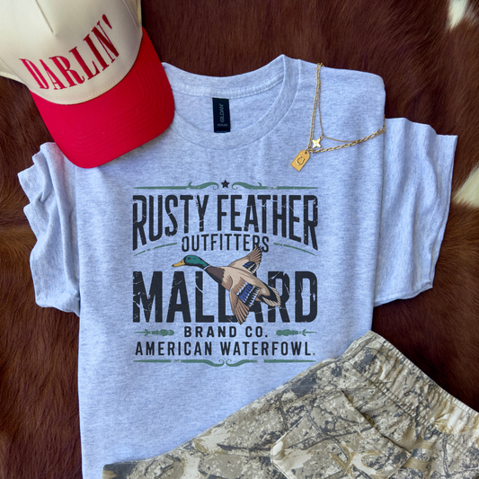Rusty Feather Outfitters Retro T-shirt