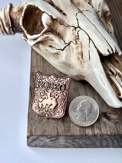 Western Rodeo Adjustable Cuff Ring