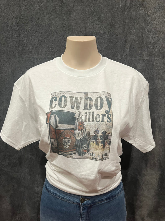 Cowboy Killers Cigarette Graphic T-shirt