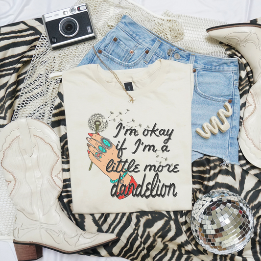 Dandelion Retro T-shirt