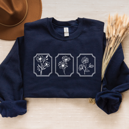 Framed Wildflowers Crewneck (Made to Order)