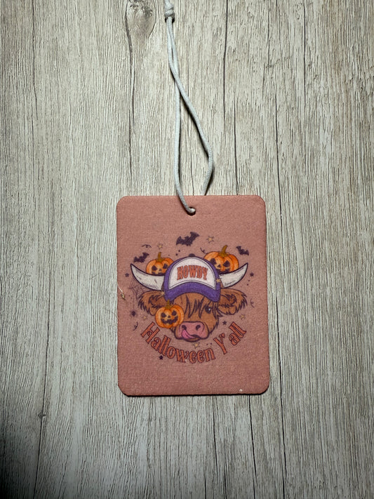 Howdy Halloween Y’all Car Freshener