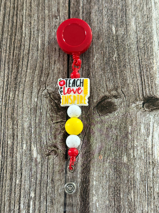 Teach Love Inspire Badge Reel