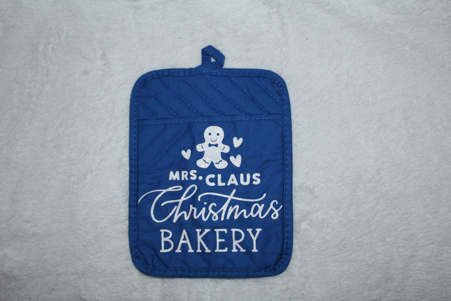 Mrs. Claus Christmas Bakery Pot Holder