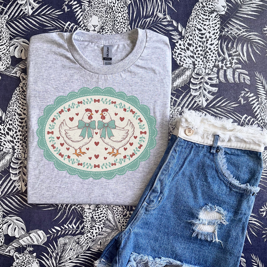 Henhouse Sweetheart Retro T-shirt