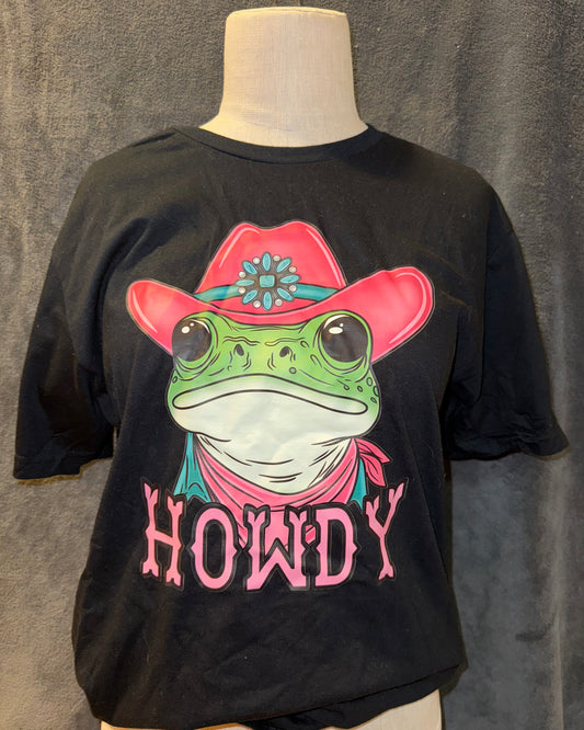 Howdy Frog Graphic T-shirt