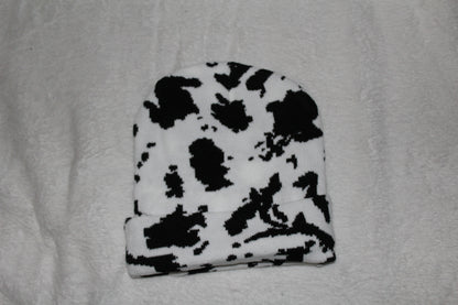 Cow Print Toque