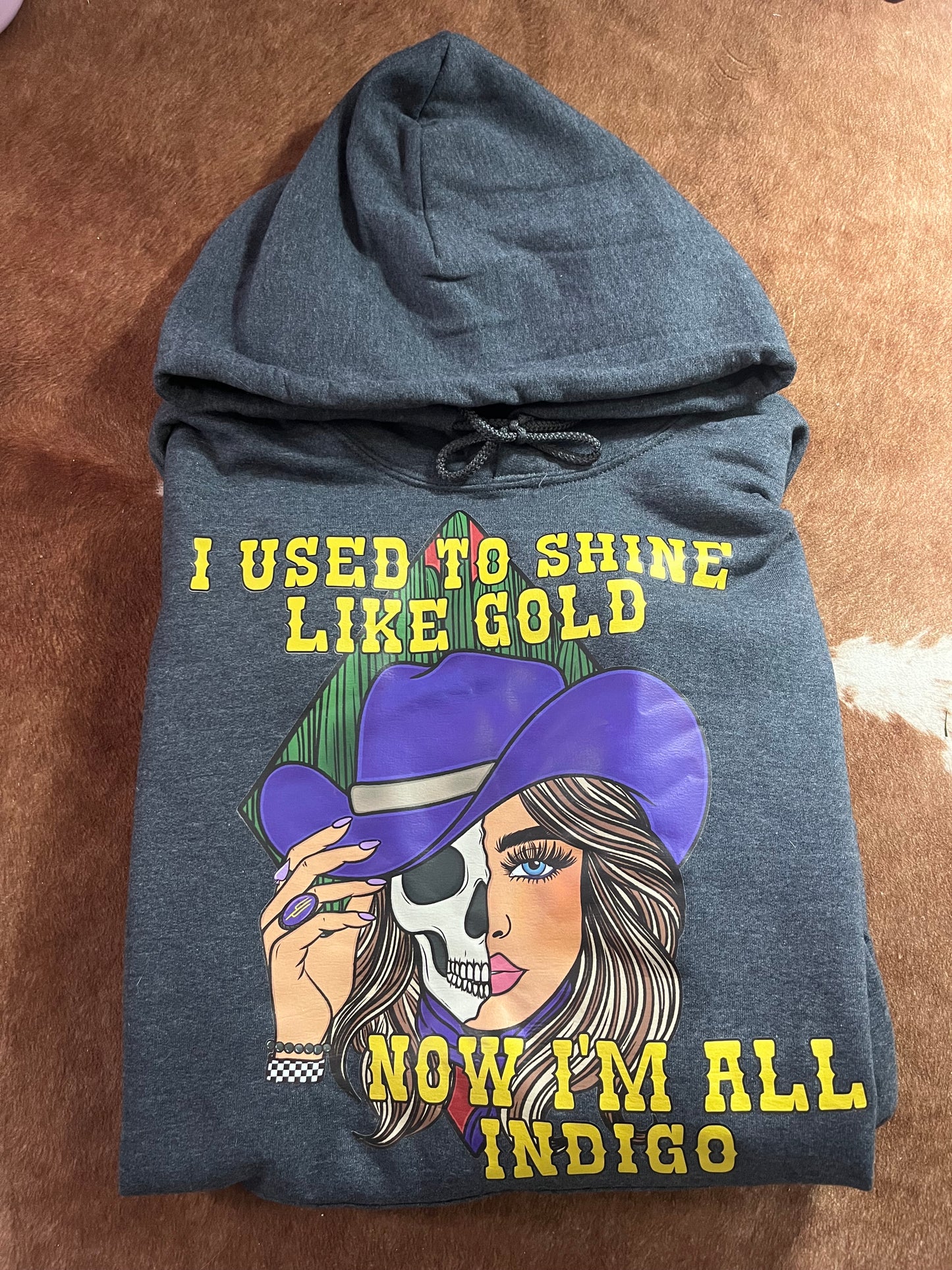 I Used to Shine Like Gold Hoodie (Made to Order)