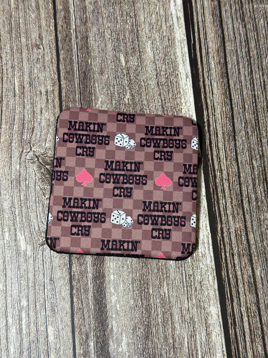 Makin’ Cowboys Cry Coaster (4 piece set)