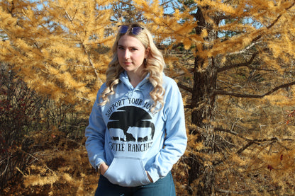 Support Your Local Cattle Rancher Hoodie