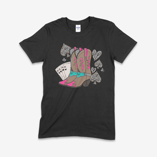 Boots and Aces T-shirt (Made to Order)