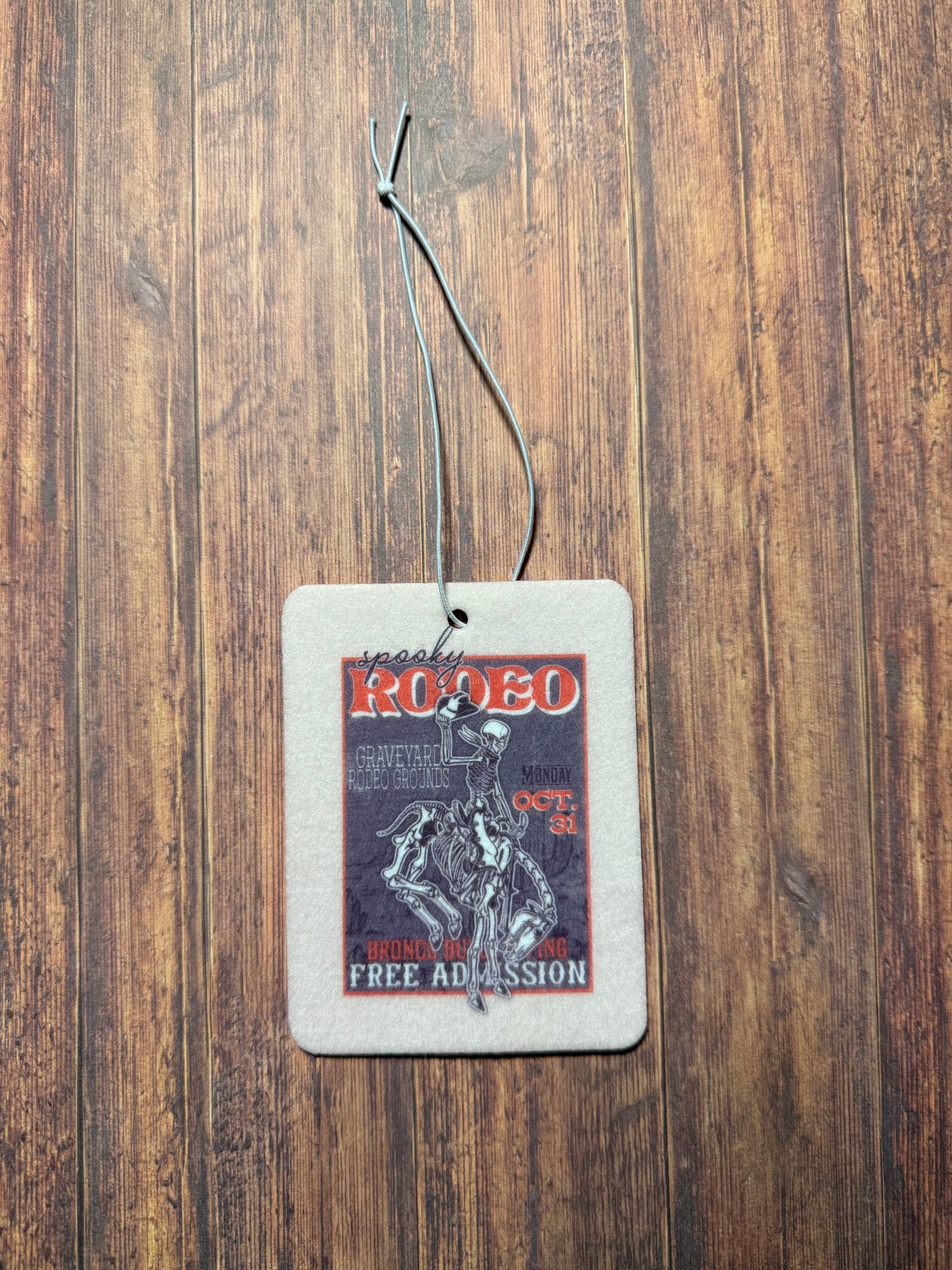 Spooky Rodeo Car Freshener