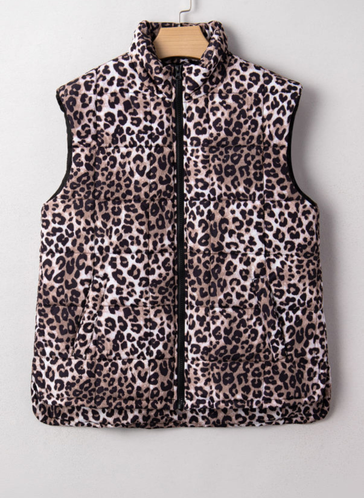 Cheetah Print Vest
