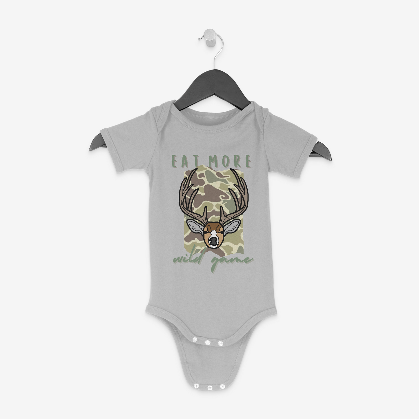 Eat More Wild Game Baby Onesie