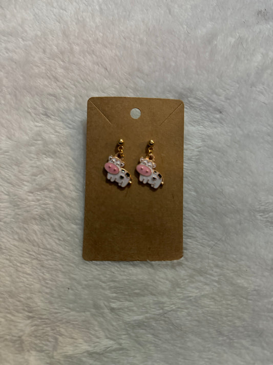 Cow Earrings