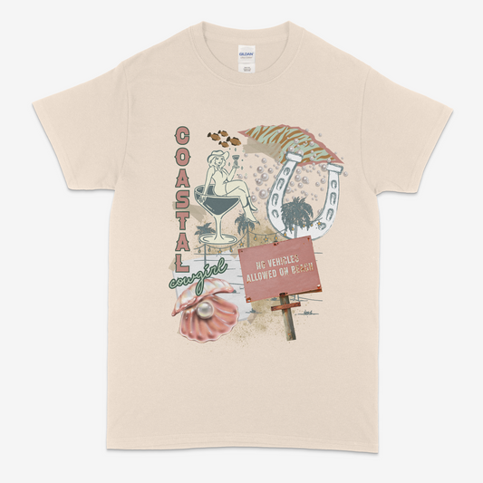 Coastal Cowgirl T-shirt (Made to Order)